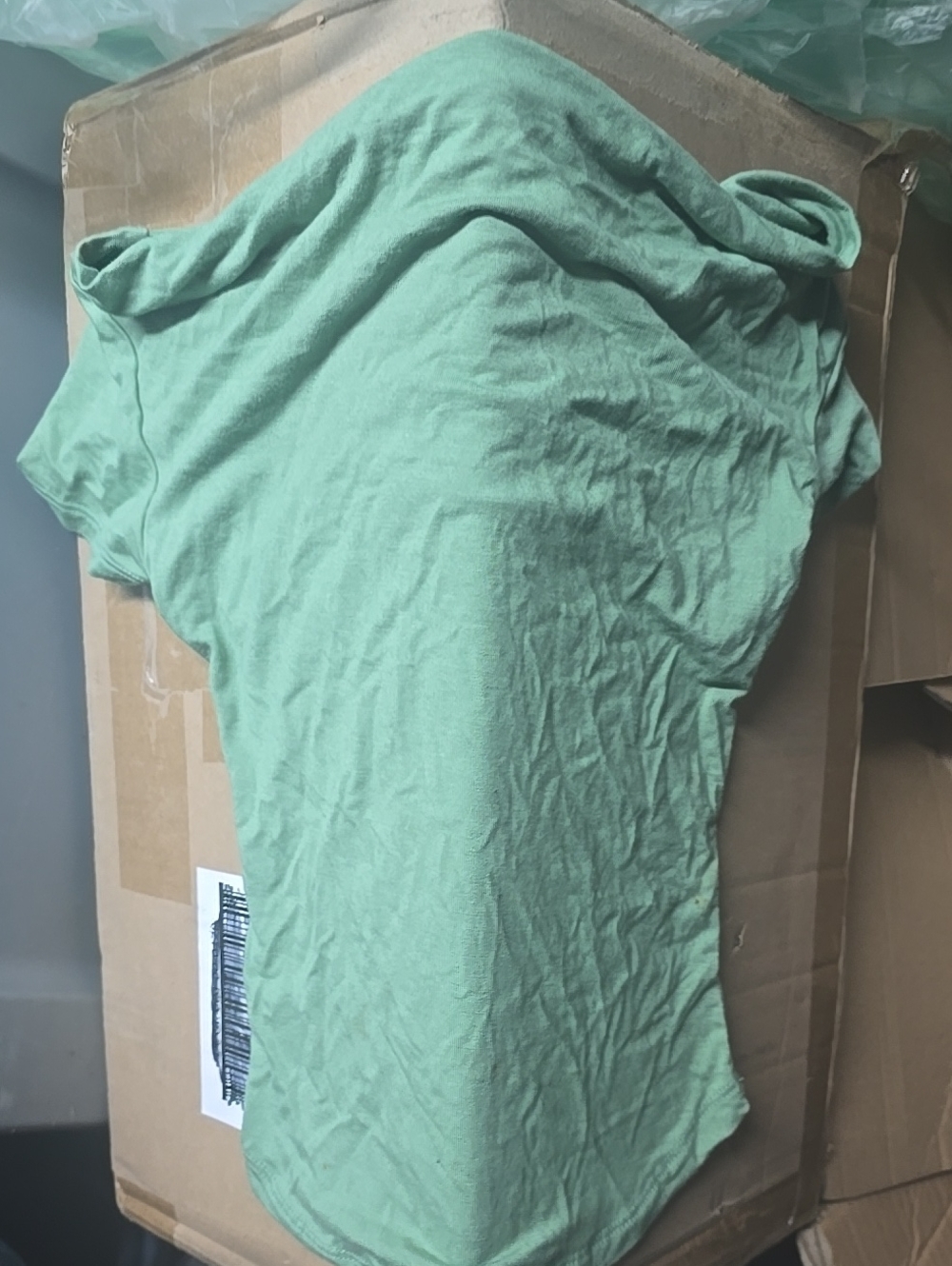 ❤️10/$10 Women's Sage Green Short Sleeve Top Urban Outfitters Read